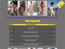 Tablet Screenshot of eroticgirlsgallery.com